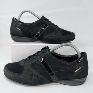 Mephisto Mobils Fedra Womens Size 9 Comfort Shoes Black Bucksoft/Fashion/Patent